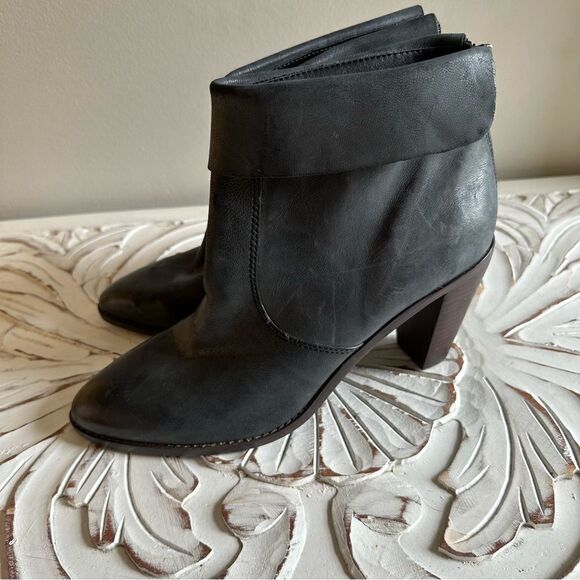 LUCKY BRAND Women's Nycott Leather Booties 10 - Picture 6 of 11